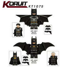 2 piezas de superhéroes de la serie Destructor del Infierno Batman rompecabezas para niños bloques de