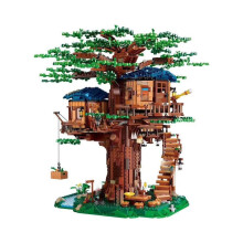 33111 City Street View Idea Friends High-Tech Creator House Tree Model Building Blocks Toys Children