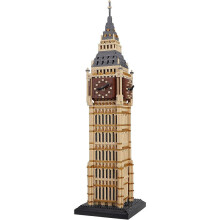 Bloque de construcción educativo Big Ben de 3660 piezas para regalo de cumpleaños, fiesta infantil y