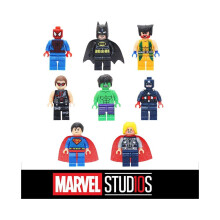 Τα 8 τεμάχια Avengers Es Minifigure Building Block Παιδικό Μοντέλο Παιχνιδιού
