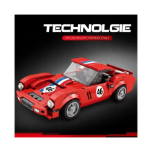 Juego de bloques de construcción de coche 336 piezas 250 GTO, creativo, urbano, bricolaje, modelo de