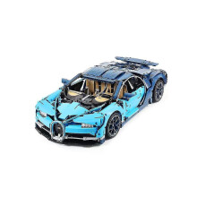 3500 piezas 18 Bugatti Super Racing Sportcar Technology Building Blocks 42083 Juguetes Ladrillos de