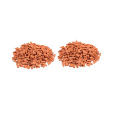 400 piezas de mini ladrillos para paisajismo, ladrillos en miniatura, ladrillos pequeños para pared