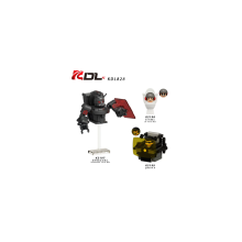 Kit de construcción de 3 piezas de Skibidi Toilet Titan Speaker Man, modelo de juguete