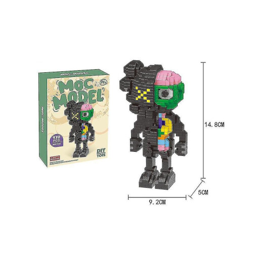 Kaws Building Blocks Μικροσωματίδια Παιχνίδια Sesame Street