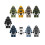 Σετ εξουδετέρωσης βομβών 9 τεμαχίων με εννέα χρώματα, στρατιωτ 1