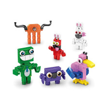 Banban Of Garten Building Block Intelligence Παιχνίδι Μοντέλο Δώρου για το Σπί