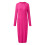 Herbstkleider Damen Langarm Rollkragenpulloverkleid Locker sitzender Strickpullover Tunika Tops, Pink S 2