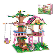 CSNRHG Dream Tree House Friends Σετ Κατασκευών Friends Εκπαιδευτικό Παιχνίδ