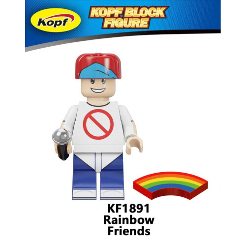 8 τεμάχια Rainbow Friend Little Blue Game Building Block Model Game 1