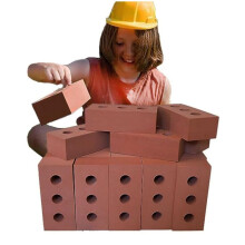 Juego de construcción de espuma Bluecaps de 30 piezas para niños: desarrolla la imaginación, las habilidades
