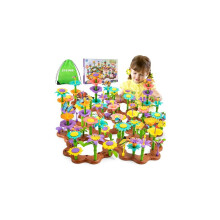 Funsland Flower Garden Building Toys - Σετ 272 τεμαχίων παιχνιδιών κατασκευής γ