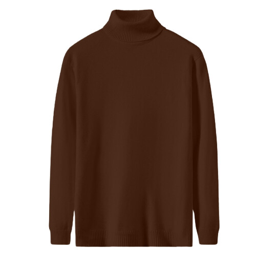 Pulls à manches longues pour femmes, pulls décontractés, pulls amples à col montant, pulls en maille pour femmes, pulls d'automne et d'hiver