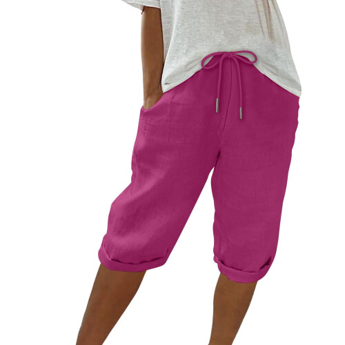 Γυναικεία Σορτς Μονόχρωμα Σορτς Casual Σορτς Capris S-3XL
