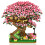 HI-Reeke House Mini Building Set Cherry Bonsai Tree Κιτ κατασκευής σπιτιού Παιχνί 2