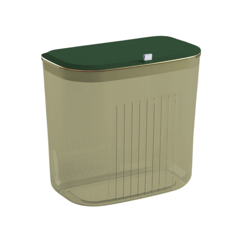Plastic wasmand met deksel (1 stuk) 1