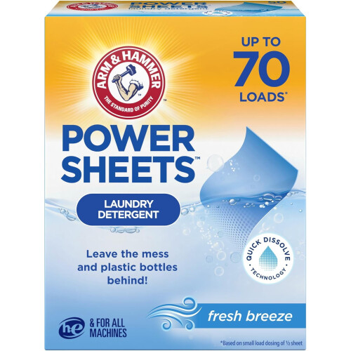 ARM & HAMMER vaskemiddelark Fresh Breeze 35 stk