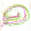 Worgeous 2 Pcs Plastic Rubber Chain Clothes Hanging Safety 8