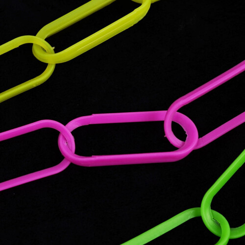 Worgeous 2 Pcs Plastic Rubber Chain Clothes Hanging Safety 1