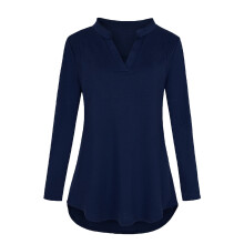 Women Maternity Shirts Pregnant Nursing Blouse Tops O-Neck Long Bandage Sleeve Breast-Feeding Red