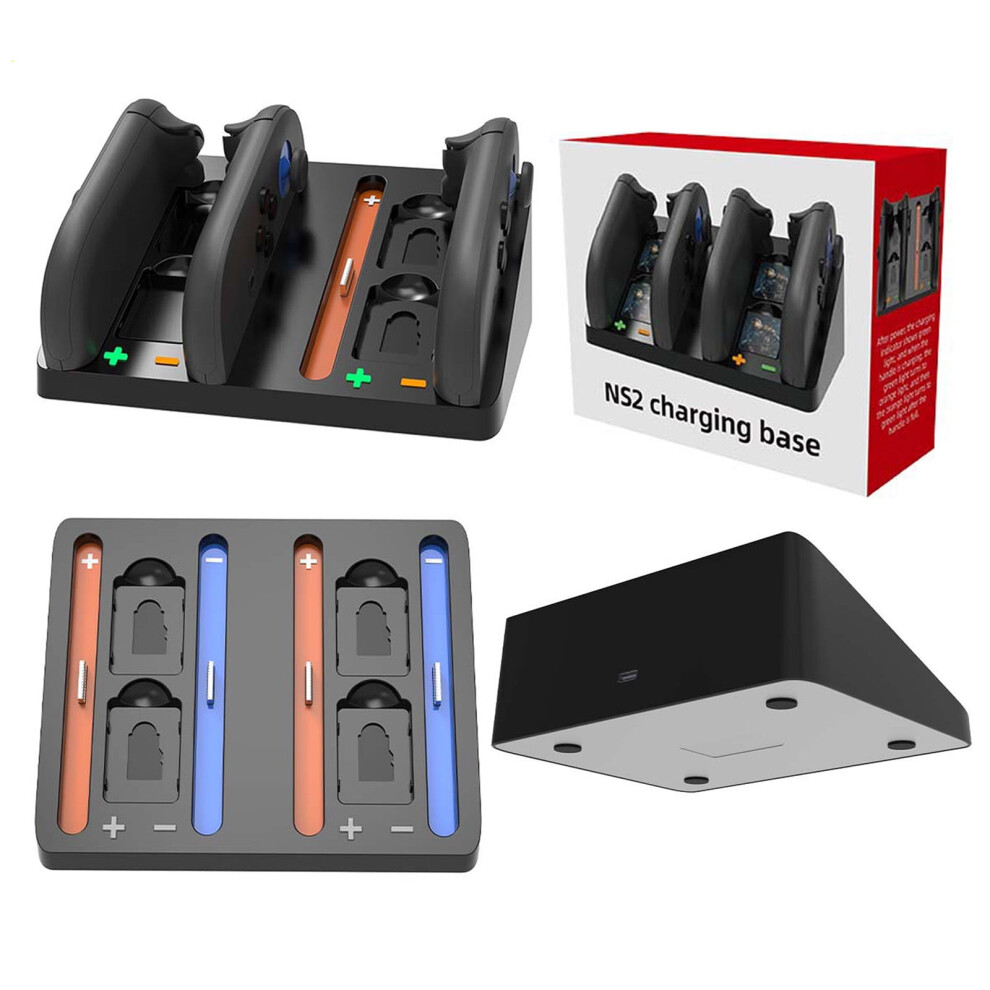 Joy-Con Charger Dock For Nintendo Switch 2 Â 4-In-1 With 9132278204826