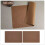 Set van 4 rechthoekige placemats van imitatieleer 1