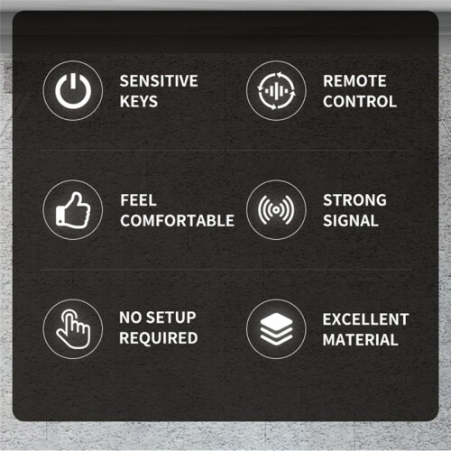 V-1014S Universal Remote Control Multi-Device Compatibility, Easy Setup for TV, DVD,Black 1