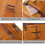 Bolsa transversal de couro marrom grande 4