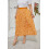 Γυναικεία πλισέ φούστα μεγάλων μεγεθών, casual σιφόν με λάστιχο στη μέση, φούστες boho, 2