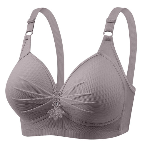 Γυναικεία Σουτιέν Χωρίς Μπανέλα, Σουτιέν Push Up, 4 Σετ Σουτιέν Plus Size με Δαντέλα και 2