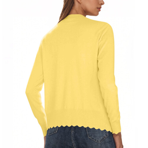 Cardigan Sweaters for Women Fall Trendy Button Down Open Front Lightweight Cardigans 2