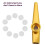 3 Sets Metal Kazoo Musical Instruments for Guitar Ukulele Easy to Learn 7