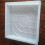 Concrete square mold for garden path making, 2 pcs, white 2