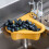 Kitchen Sink Drain Basket Hanging Rack Yellow 1 Piece 8