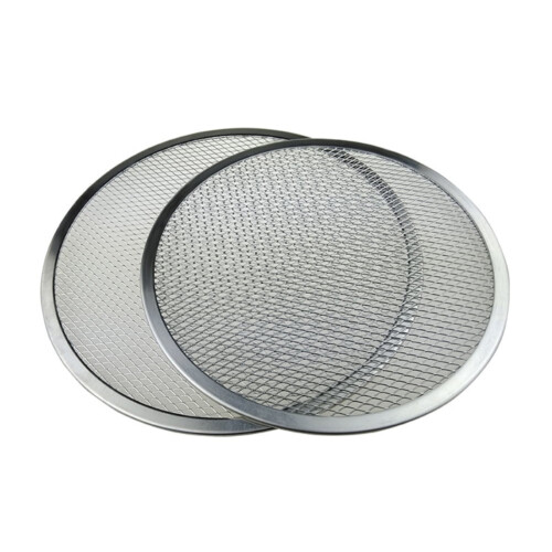 Pizzabackblech aus Aluminiumgitter 2