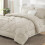 Beige Comforter Set Full Size 7-Piece All-Season 1