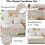 Beige Comforter Set Full Size 7-Piece All-Season 5