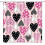 Κουρτίνα ντους Boho Heart 36x70 εκ. από πολυεστέρα 1