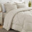 Beige Comforter Set Full Size 7-Piece All-Season 4