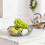 Clear Plastic Fruit Plate 16 cm 1 Pack 5