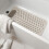 Antislip badmat met zuignappen, PVC, 70x36cm 4