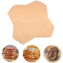 500 Unbleached Parchment Paper Squares 6 x 6 in