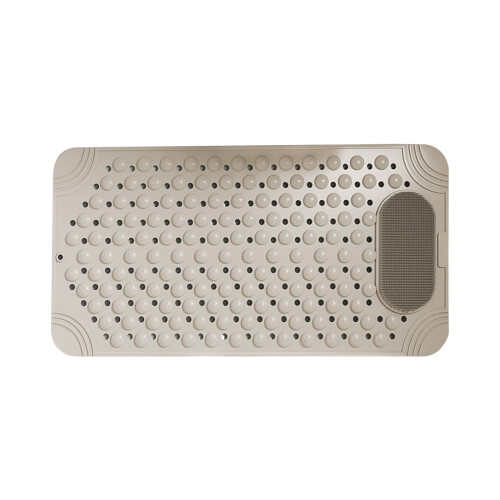 Antislip badmat met zuignappen, PVC, 70x36cm 1