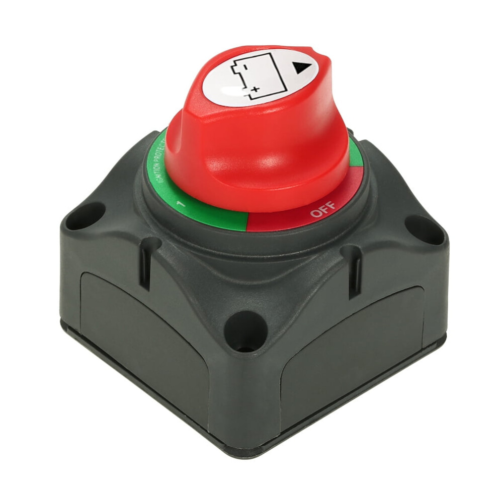 4-Position 300A Dual Battery Isolator Switch For Car, Rv, Boat Â 12V/24V, Compatible With Dual Battery Systems 9773935219779