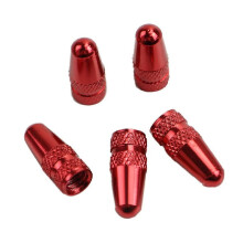 Pack of 5,Bicycle Pressure for Valve Caps Dust Covers Aluminium Bicycle Presta for Valve Caps MTB Bike Road