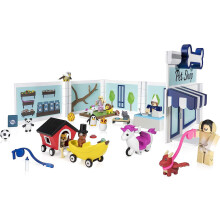 Roblox Adopt Me Pet Store Deluxe Playset – Celebrity Collection Toy with Figures, Accessories & Exclusive Virtual Item Code