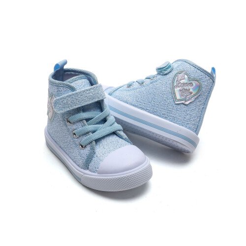 Baskets en toile bleues pour enfants 3,5-4 ans 2