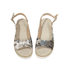 Sandali da donna con punta aperta 2025 Comodi sandali estivi da donna con suola ammortizzata antiscivolo, scarpe da passeggio per la spiaggia e