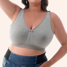 Damesbeha's, naadloze push-up sportbeha's voor dames in grote maten, comfortabele en ademende basistopjes, ondergoed.