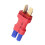 4 Pieces Wireless Connectors: EC2 Female Straight Adapter Adapter Plug Connector,Electronic Component Connection Plug 2